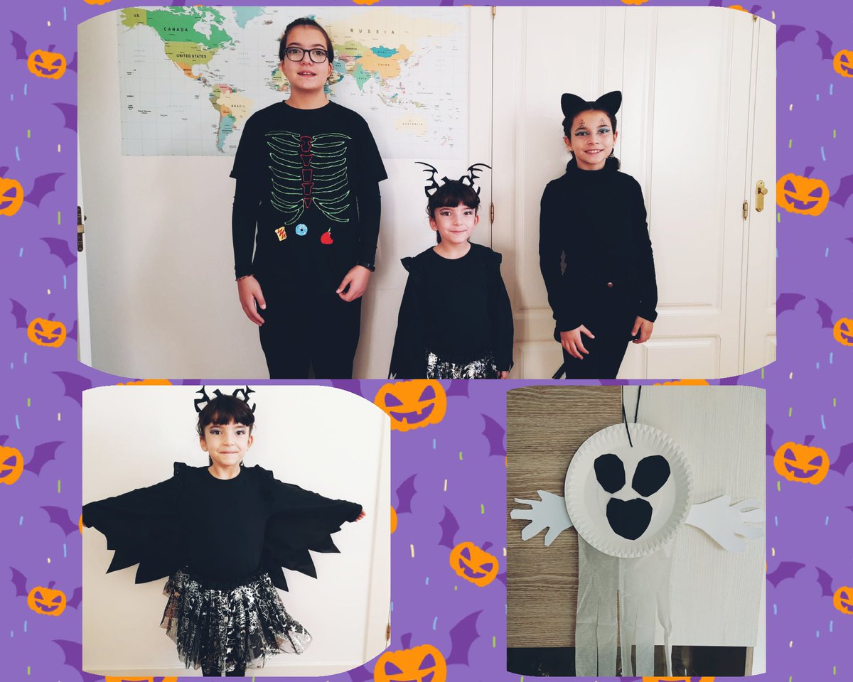 Gracias al equipo docente y directivo de <a href="/CpSainz/">CP SOLEDAD SAINZ</a> 👏 por las actividades complementarias en torno a Halloween 🎃
Es importante conocer la cultura anglosajona en un  colegio bilingüe y más si cabe con un componente lúdico en este tiempo difícil. Las niñas han disfrutado mucho.