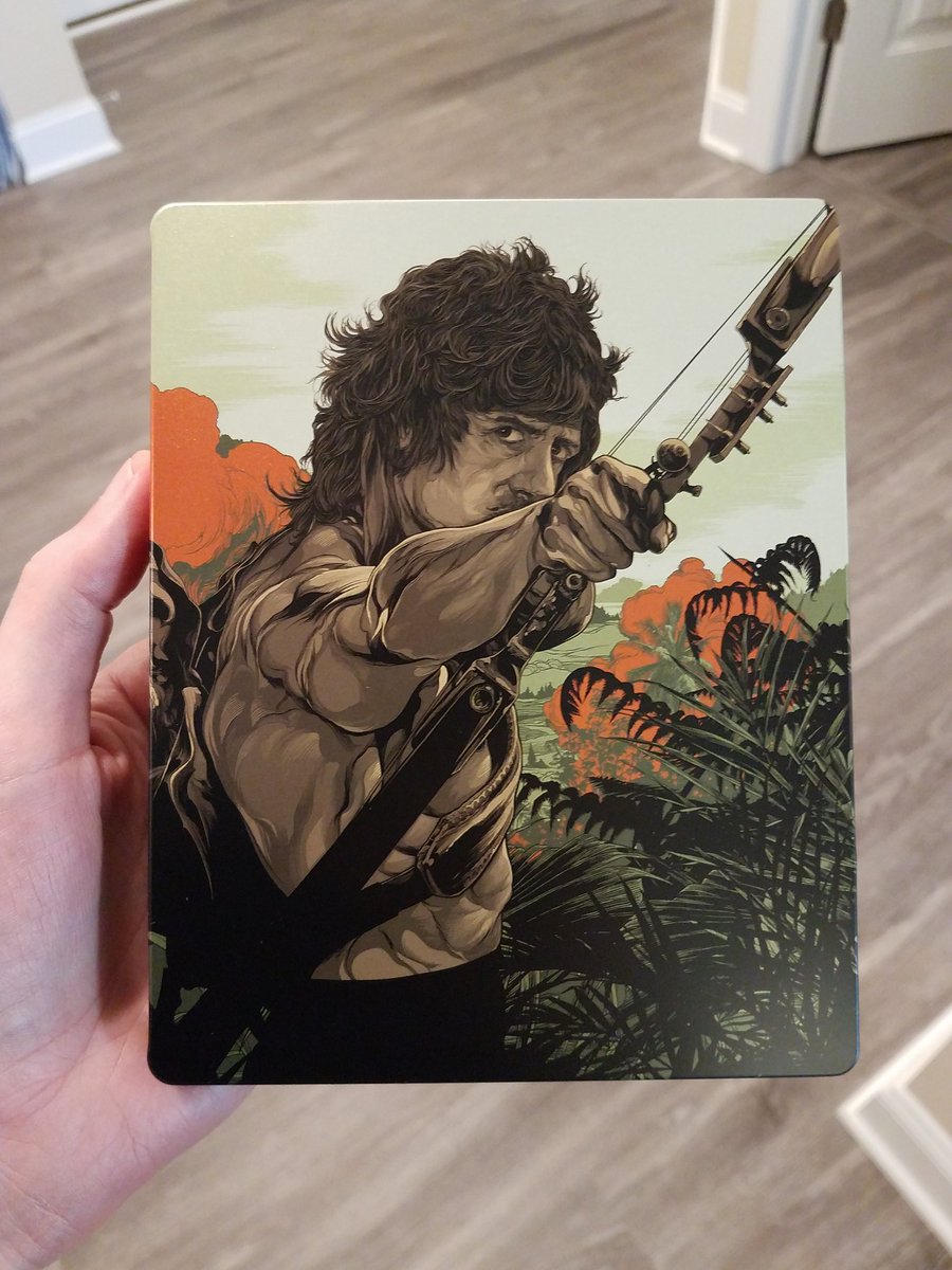 HDMOVIESOURCE's tweet photo. I took some pictures of the Rambo SteelBook set. I think that they have done a really nice job with this set. It has great packaging to place the steelbooks in. #SupportPhysicalMedia
Check it out: https://t.co/v2iid1ygS6
#Rambo #RamboCollection #4k #4kbluray #4kultrahd #bluray https://t.co/MnEod02UaL