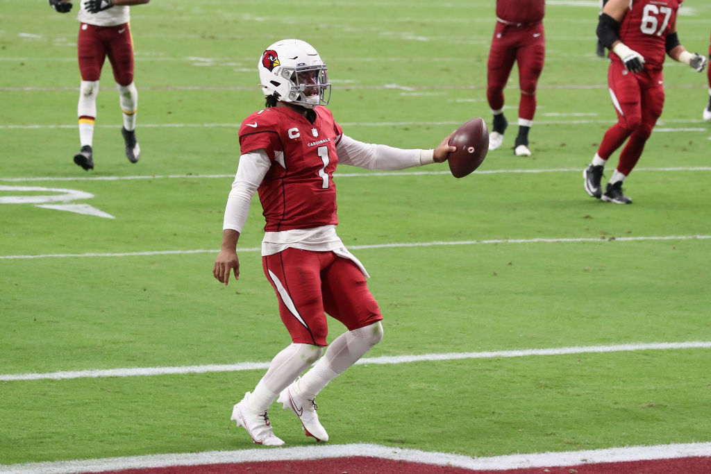 Kyler Murray: 7 rushing TDs

Tied for the most by a QB through the first 7 games of a season since 2006