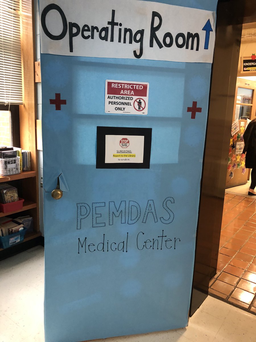 We had the best time at P.E.M.D.A.S. Medical Center today using the order of operations to repair our patient’s broken bones! 👩🏼‍⚕️ <a href="/BelviewBees/">Belview Elementary</a> <a href="/mcps_va/">MCPS</a> #transformation #engagement