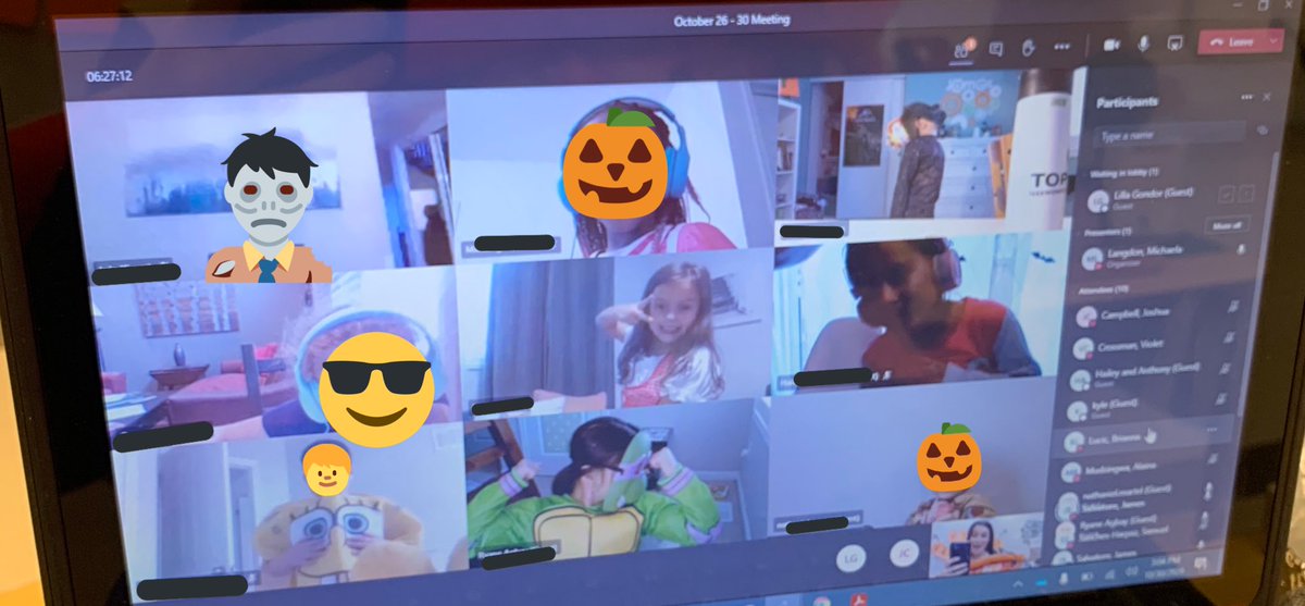 🖤🧡👻Happy Halloween👻🧡🖤 from our Grade 2 family to yours! We had a blast presenting our Halloween monologues, having a dance party and playing bingo! <a href="/HCDSBVirtual/">St. Clare of Assisi Virtual School</a> <a href="/StBeneHCDSB/">St. Benedict Catholic Elementary School</a>