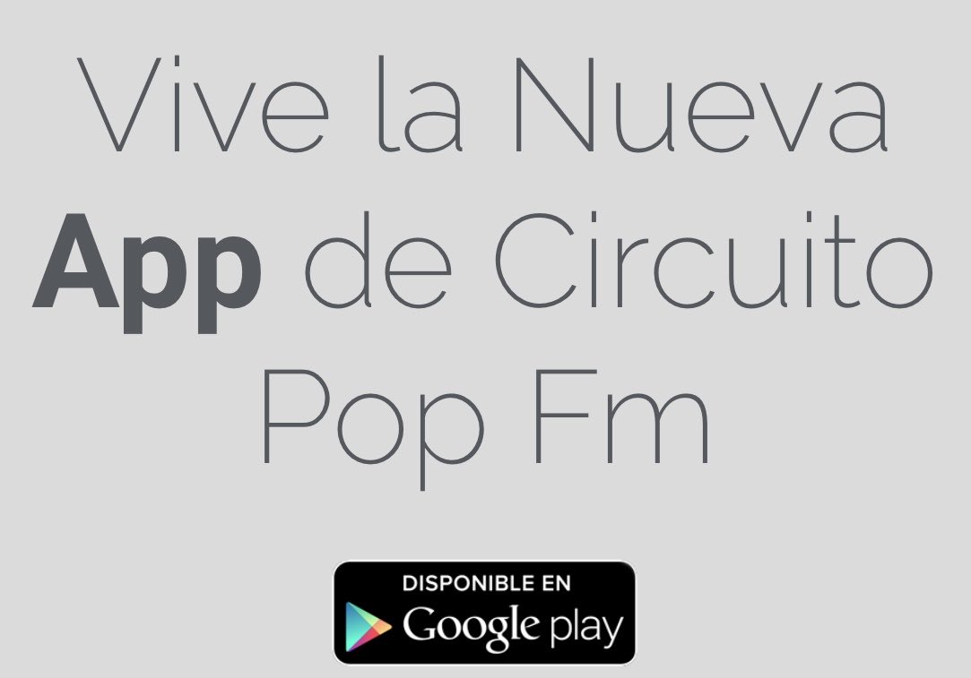 xclaya's tweet photo. Descarga esta APP y escucha mañana sábado de 8 a 10 am a tus Payasitas NifuNifa @circuitopop https://t.co/b0o2YChp8s