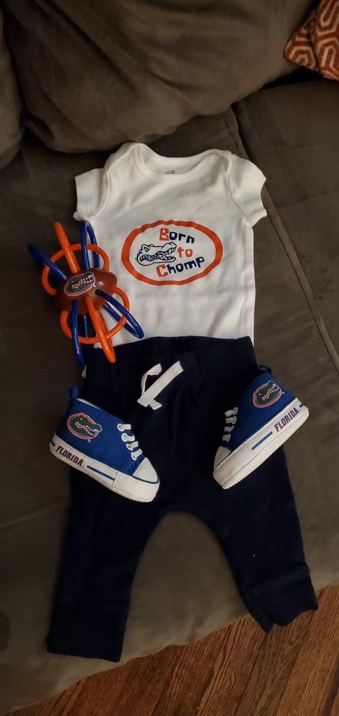 pletcher_bobby's tweet photo. Excited to see my new grandson in this tomorrow for GameDay! https://t.co/o3T5uJOh3h