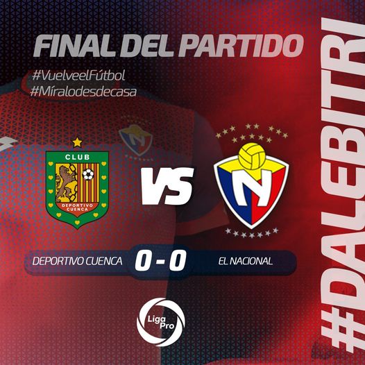 Fut_Col_Ext_loc's tweet photo. 🇪🇨 #Ecuador #LigaPro #Jornada19 
Club Deportivo Cuenca 0 - 0 Club Deportivo El Nacional 
🇨🇴 Carlos Rivas #Suplente 🔃 69´ en Club Deportivo Cuenca https://t.co/MhSLG3qvaj