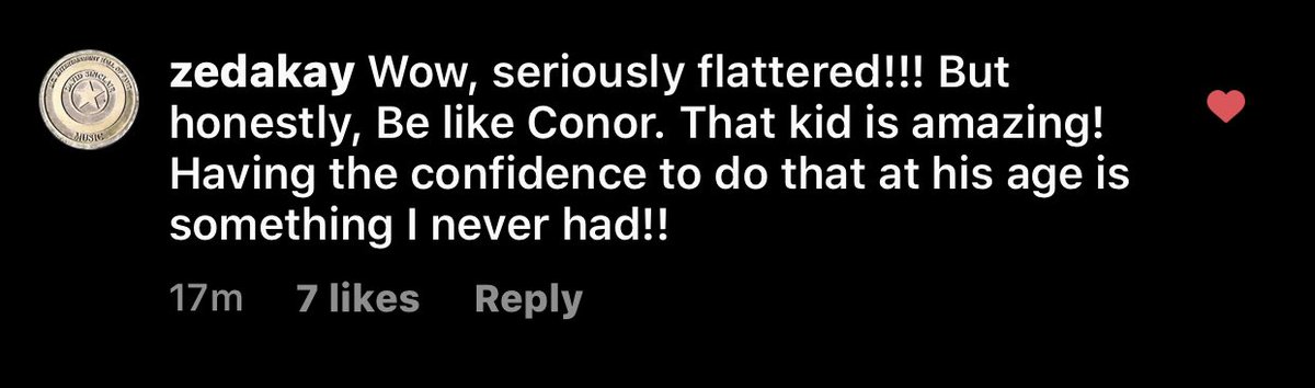 tweetsomemoore's tweet photo. AND THEN!!!! Mr Sinclair Said this....#BELIKECONOR 👏👏👏👏 https://t.co/VRKSS8U13y
