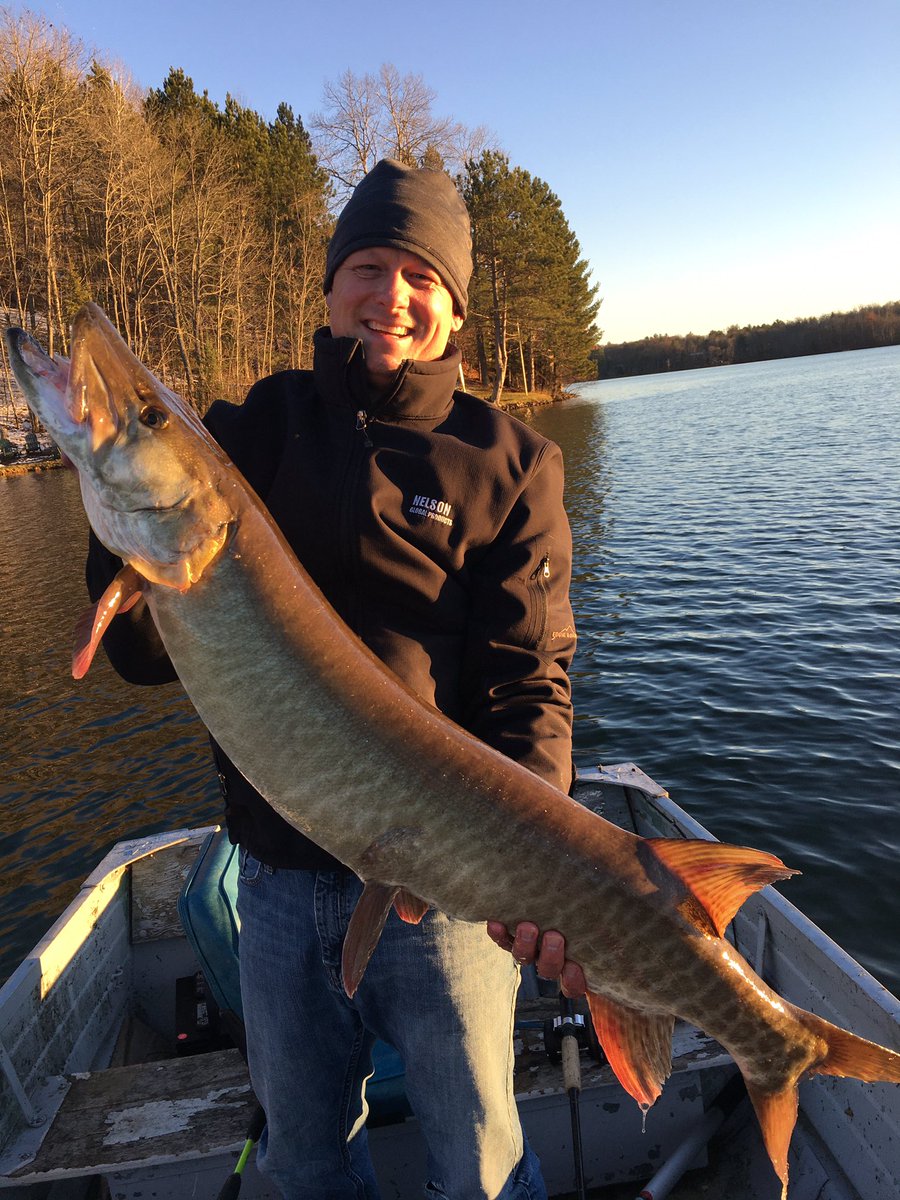 Fun October fishing!  Biggest fish yet.