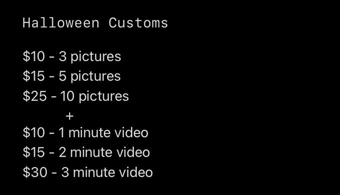dm me 👻🎃😈💞 cashapp or venmo https://t.co/Fb2bLwkO56