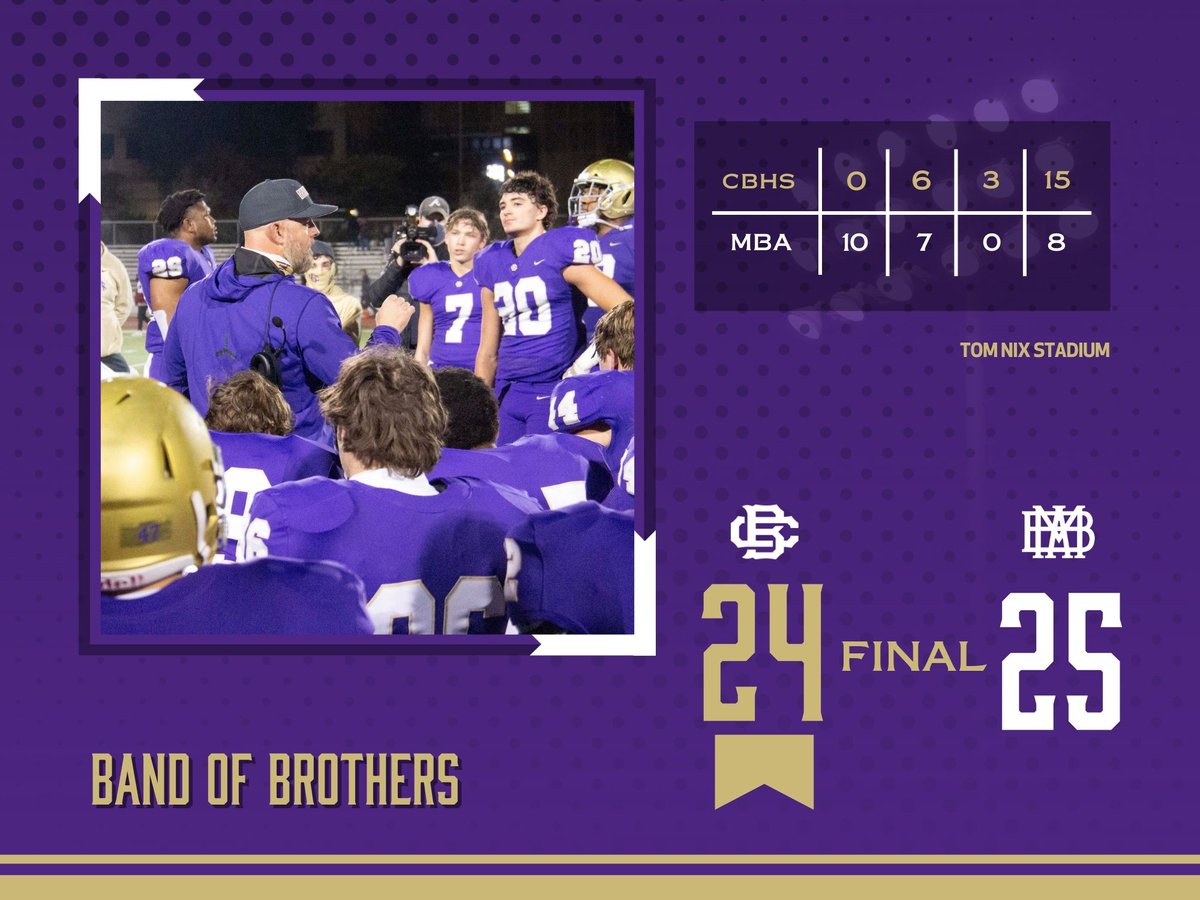 CBHSMemphis's tweet photo. So much heart from our Brothers tonight, but come up just short!
#TideRoll https://t.co/8xietP8P3j