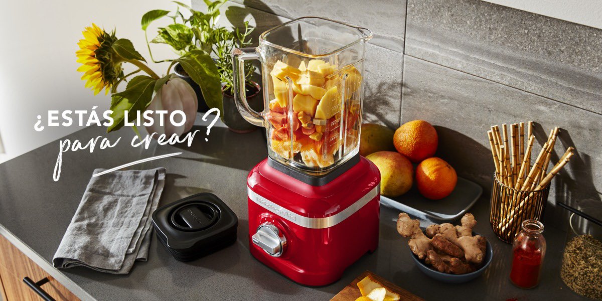 KitchenAidMex's tweet photo. Cocina como #MasterChefMX con la Nueva Colección de Licuadoras K150/K400 y vuélvete el próximo #KitchenAidMaster. 👩🏽‍🍳👨🏽‍🍳 https://t.co/w5aGy49580
