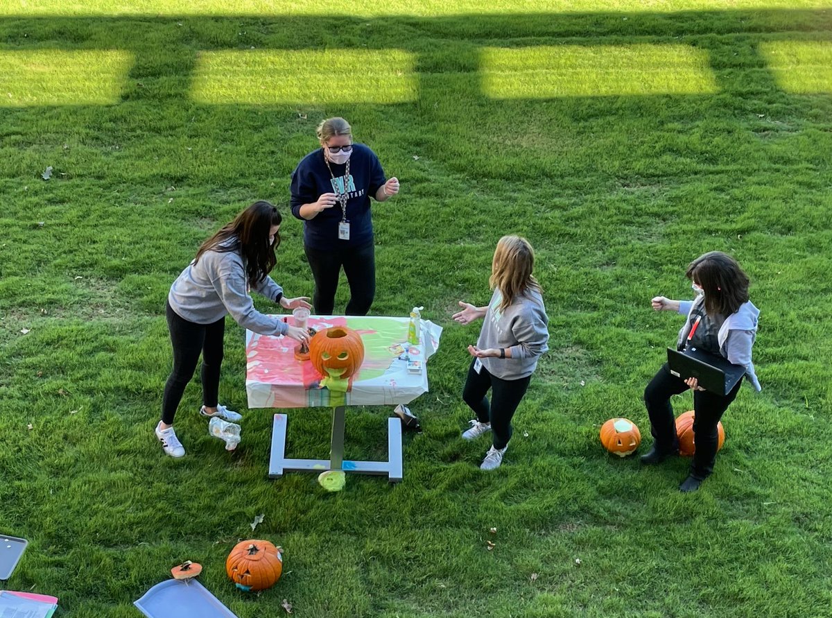 LDCcervantes's tweet photo. Kinder Pioneers had a week of pumpkin exploration, learning about the lifecycle of a pumpkin, what is inside of a pumpkin, and what it takes to make a pumpkin ooze. What a week full of learning! 🎃 #pumpkins #pumpkinexploration #PioneerTOUGH @WolfRanchElem https://t.co/vDcLVas4Ja