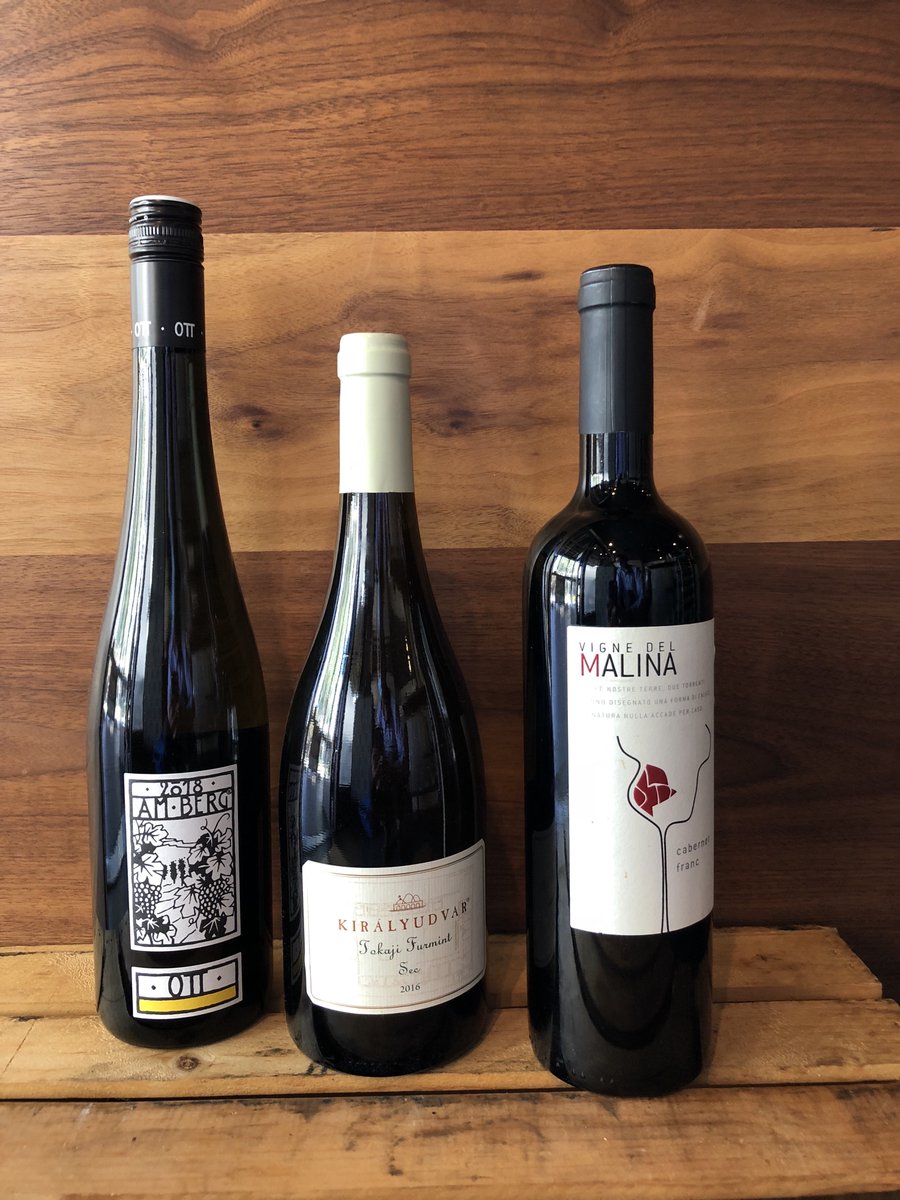 This week's special in wine--a trio of bottles from three of our favorite biodynamic producers:
tacomaria.com/togo