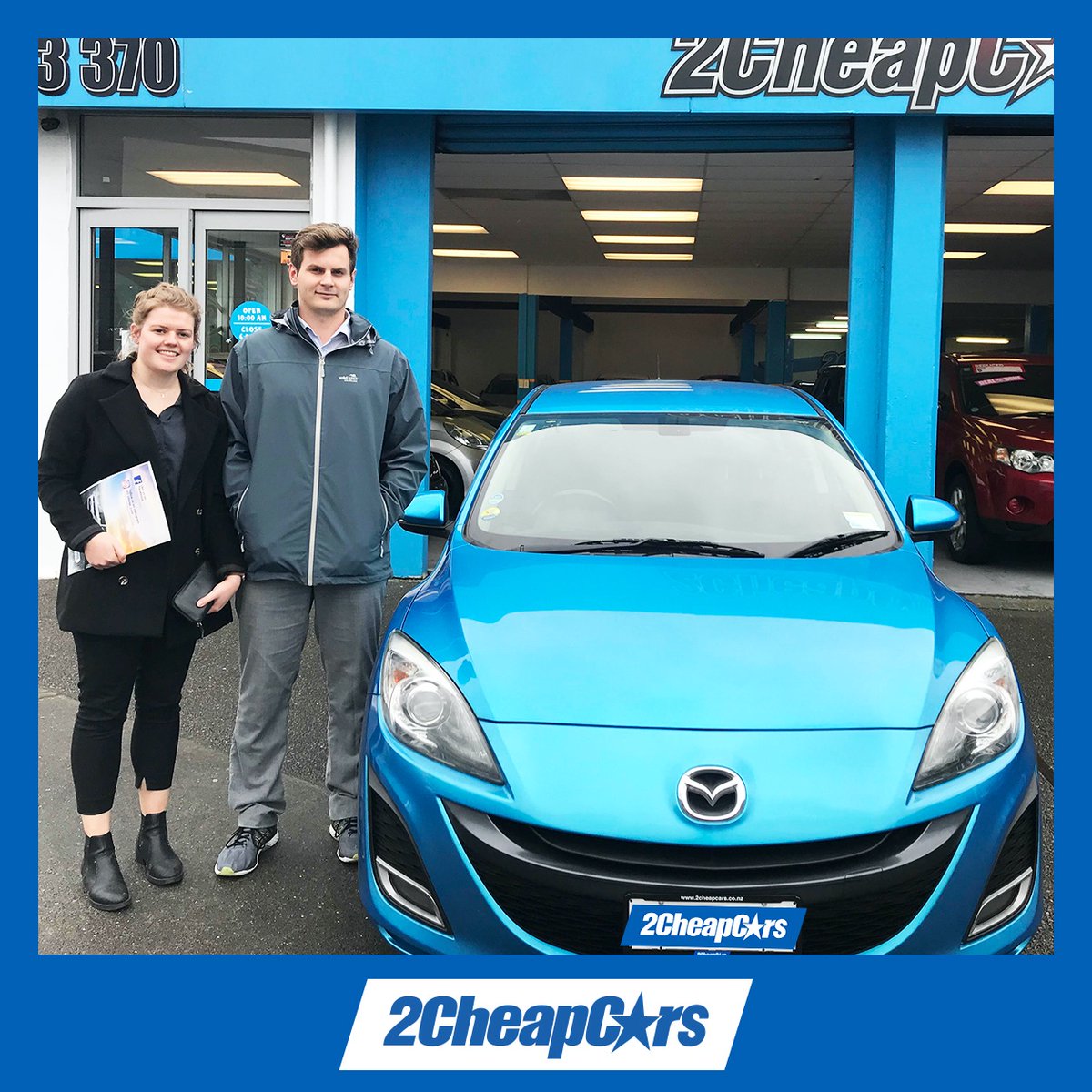 2CheapCars's tweet photo. Thanks for buying your new cars from 2 Cheap Cars! Mazda Axela from $7,974+orc or from $34.63 weekly! 

View all cars at https://t.co/qqqVa8O2Ja

See us for finance! We can help with bad credit, work visa, and learner License! Buy now pay in 6 months!*

*T&amp;Cs apply https://t.co/U4DnRIpeTB