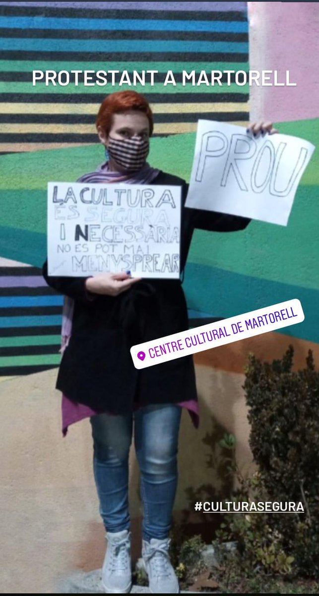 Per què no espectables al aire lliure? o a Camps o a Estadis esportius #GlorietesalsParcs #ConcertsalsParcs #CulturaSegura
Tancats no fem Salut 🍂 https://t.co/4hOiVsy2DO
