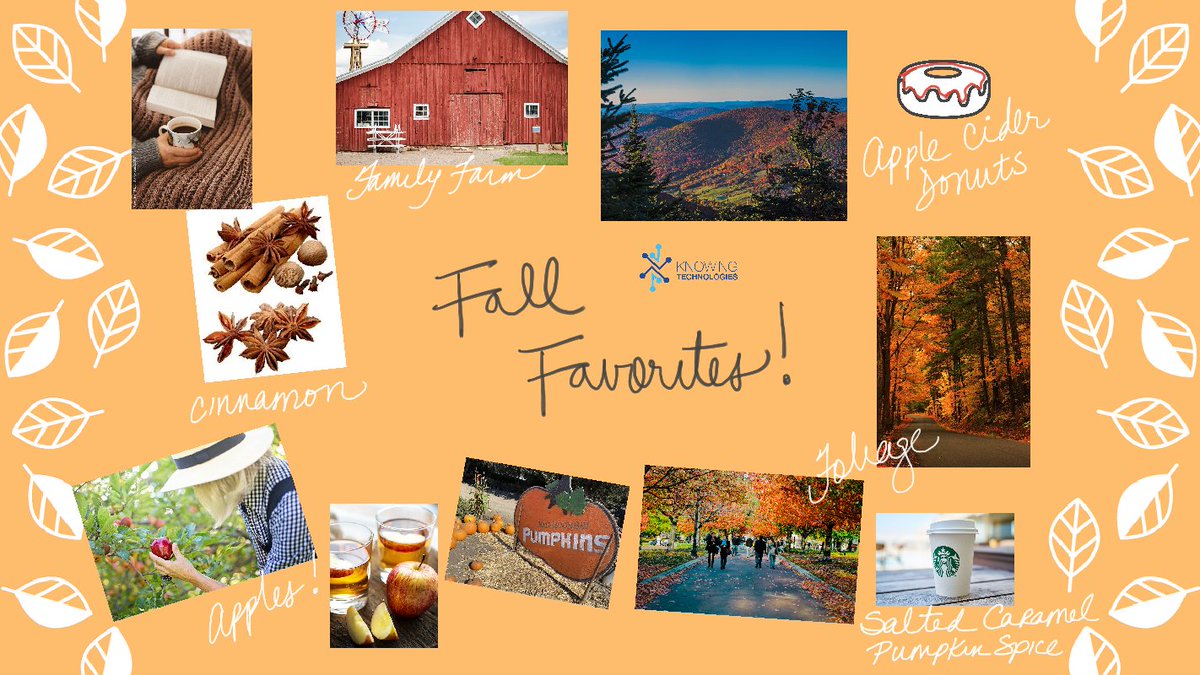 KnowingTechk12's tweet photo. Happy Fall, everyone! Here are a few of our fall favorites ๐ What are yours? ๐คฉ #KTcoaching #edtechchat #jamboard https://t.co/6ngrzcRgeh