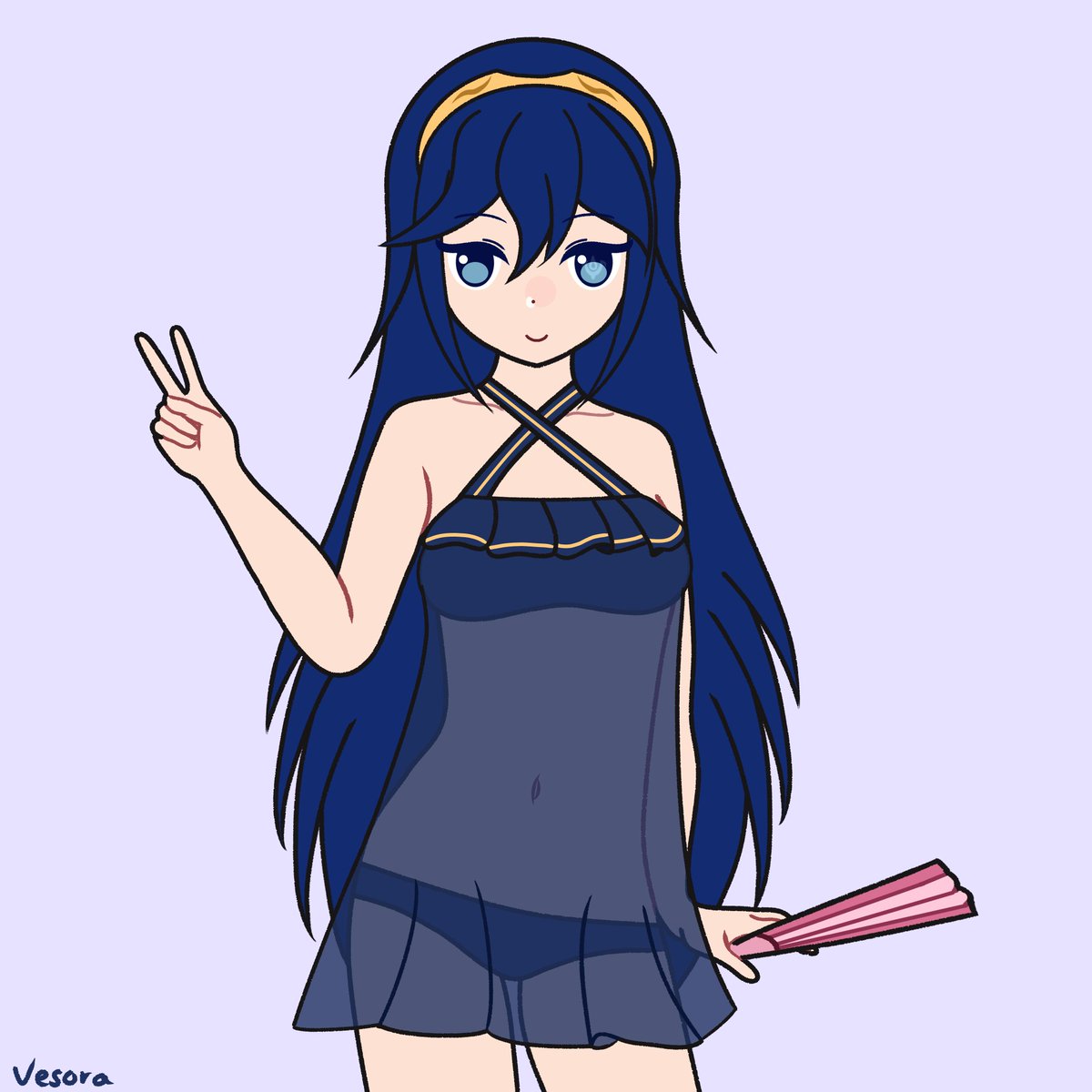 Swimsuit Lucina commission! 
