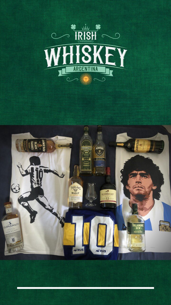 Irish Whiskey Argentina le desea un Feliz cumpleaños a Diego Armando Maradona.

Happy birthday Diego! 