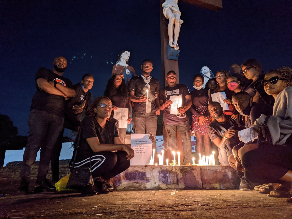 jmartinpromo's tweet photo. For Victory 🕯️
For Jennifer 🕯️
For Princess 🕯️
For Telma 🕯️
For Rema 🕯️
For Syndi 🕯️
For Renny 🕯️
FOR PEACE 🙏🏾🙏🏾
Cc: @chi_ernest ' @richbimfly
#EndAnglophoneCrisis 🇨🇲 https://t.co/Gu3laQQm2k