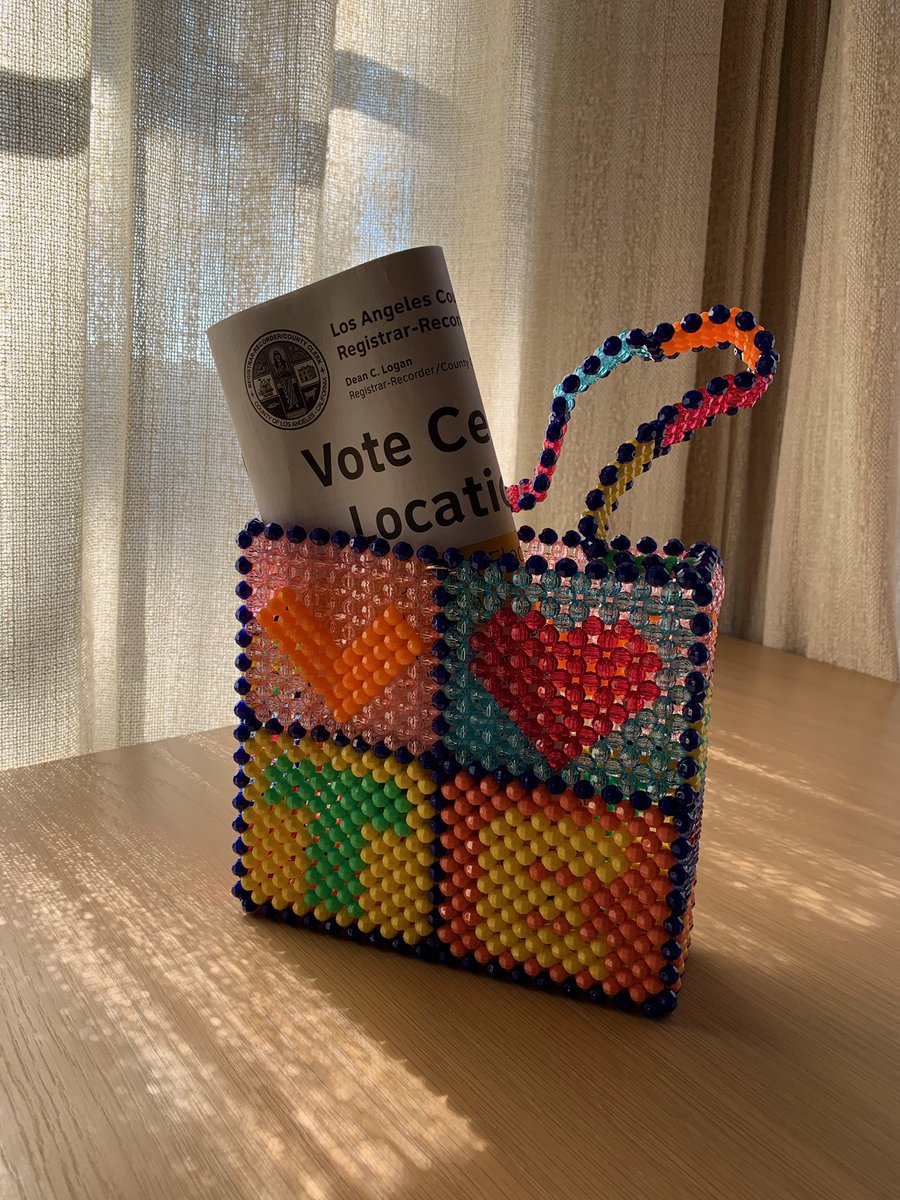 box (don't mail it now as it may not get there on time to be counted!). Your voice matters. Your vote is valid. And I am wishing you all the strength in fighting any battles on your vote 2020 journey! "For more resources, visit  http://IWillVote.com     #Vote   (3/3)