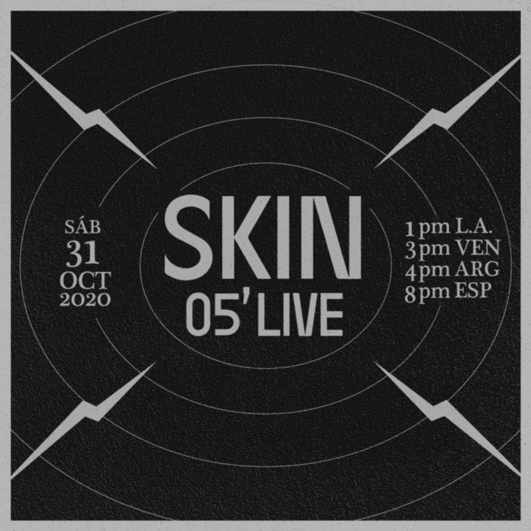 Mañana sáb. 31/OCT sale el disco negro!!! 💿⚫ y queremos celebrarlo junto a ustedes en un FB LIVE. Caracas 3 PM, California 1 PM, Buenos Aires 4 PM, Madrid 8 PM 👯👽🎃💜
#skinvenezuela #skin2005 #skin #nuevamusica #nuevoviejo #cancionesineditas #halloweenparty #livestreaming