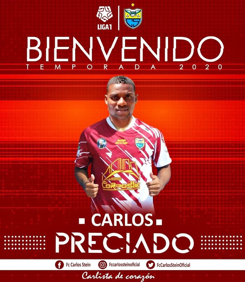Fut_Col_Ext_loc's tweet photo. 🇵🇪 #Perú #Laga1 #Clausura #Jornada2
#ClubSportingCristal 1 - 0 #FCCarlosStein
🇨🇴 Carlos Preciado #Suplente ↓↑ Min 64´ en FC. Carlos Stein https://t.co/4y0CAltQBj