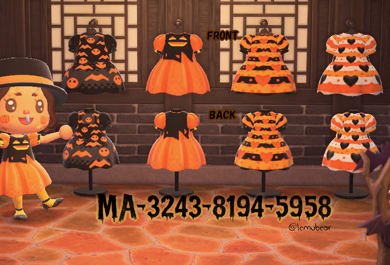 lemubear's tweet image. 🎃🎃🎃 #acdesign