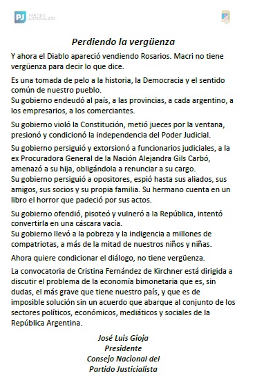 Macri nunca tuvo vergüenza. Así, se valió de empresas offshore para hacer negocios en la dictadura y dejarle al Estado la deuda de su grupo, contrabandeó, volvió a estafar al Estado con el correo, y un largo etcétera en el medio de todo ello.