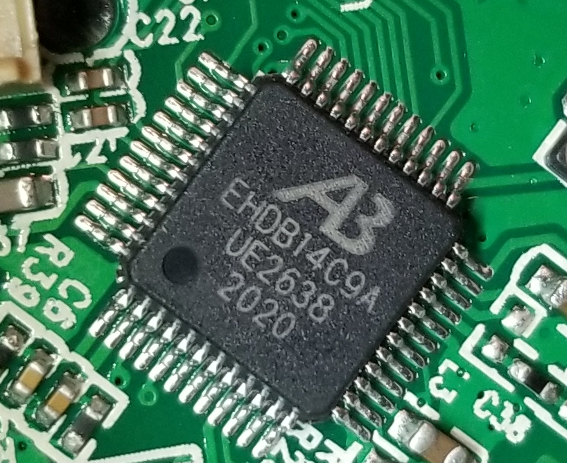 The big chip is an AB (A3?) EHDB14C9A UE2638 2020 .No results on google, sadly.