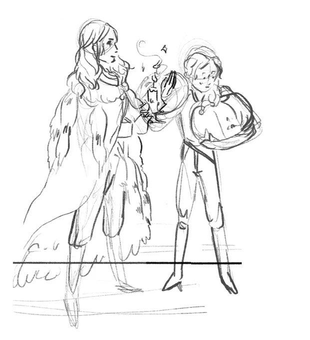 LOL extra doodle the girls too 