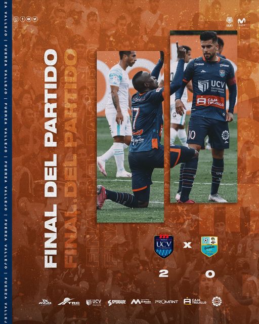Fut_Col_Ext_loc's tweet photo. 🇵🇪 #Perú #Liga1 #Clausura #Jornada2
UCV Cesar Vallejo 2 - 0 Llacuabamba
🇨🇴 Yorleys Mena #PartidoCompleto #Gol 87´ en #CesarVallejo y 🇨🇴 Humberto Mendoza #PartidoCompleto 🟨TA Min 42´ en #Llacuamamba https://t.co/kL0PFpXhOA