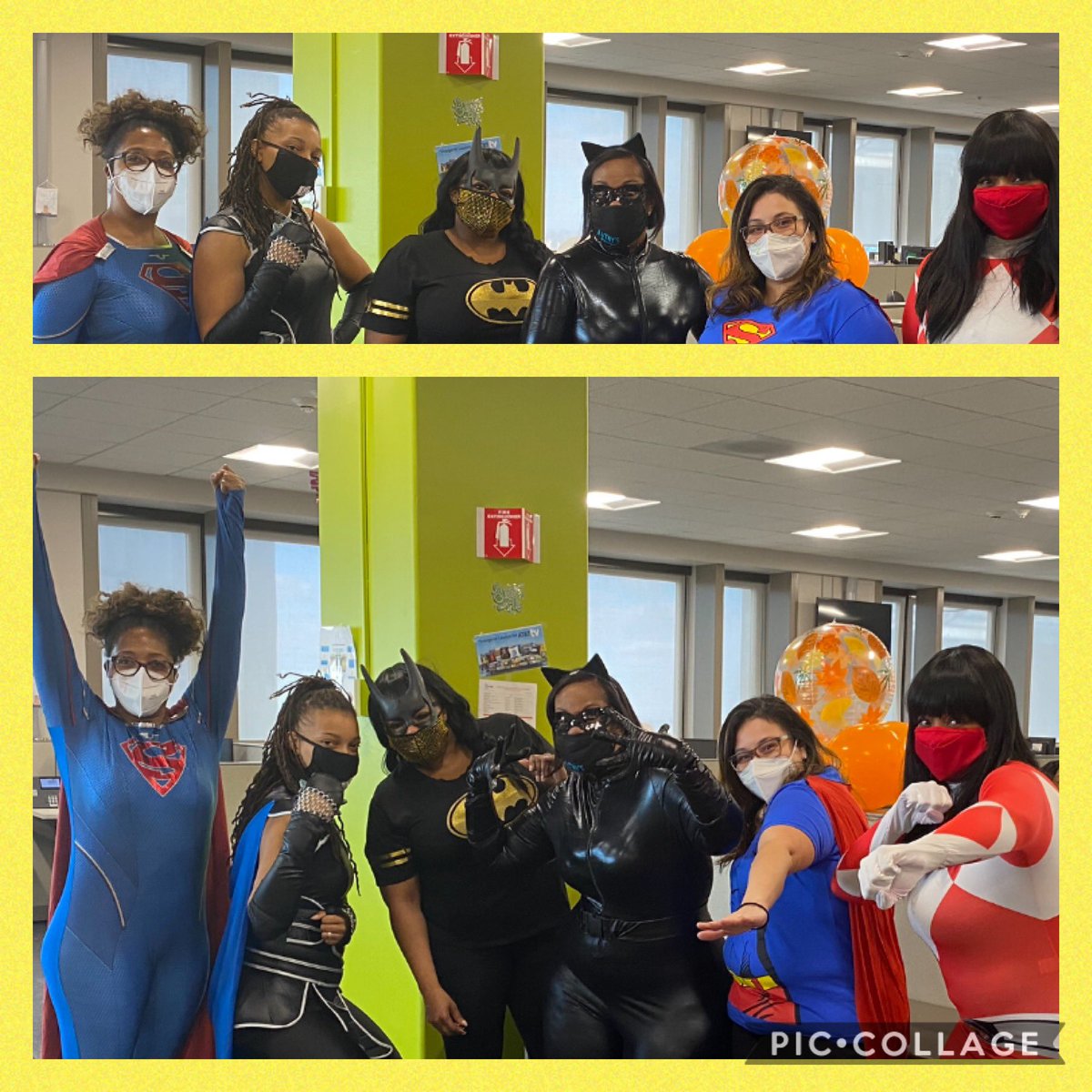 Chgo7ACC's tweet photo. It’s a bird..it’s a plane..No it’s the “Super Leads” saving sales with their expertise! #fallfest2020 #kathieskrew #lifeatatt https://t.co/wkytPJUl3B