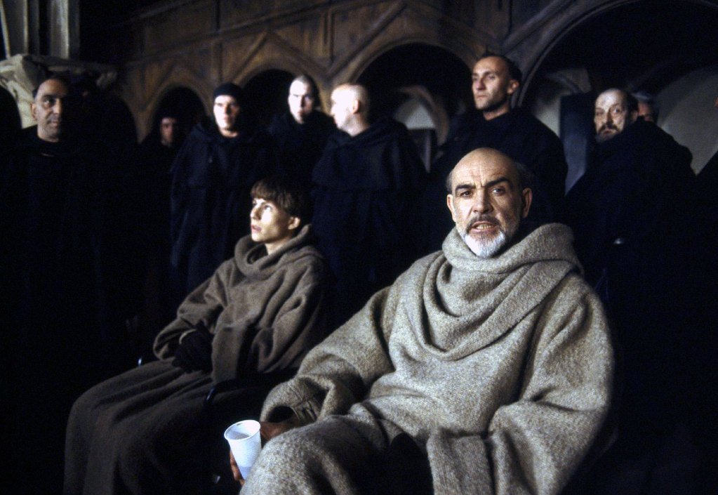29/31 THE NAME OF THE ROSE (1986)A monk and his apprentice investigate the grisly deaths of several brothers at a remote abbey.A gloomy, grotesque, Gothic whodunnit set in the Dark Ages that manages to preserve some of the erudition of the original novel. #31DaysOfHalloween
