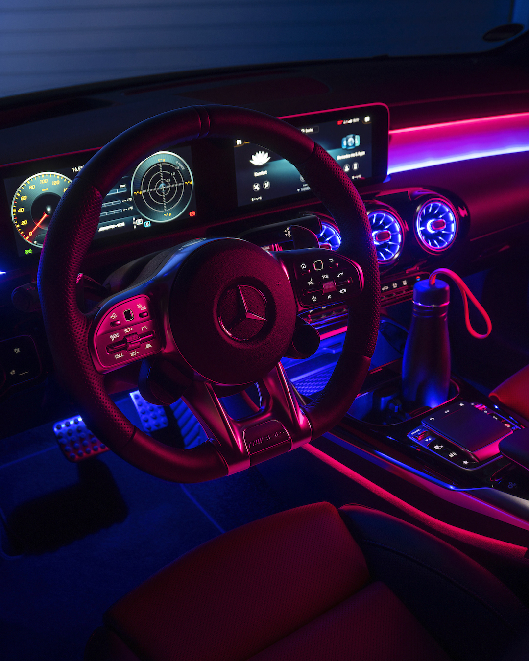 Mercedes-Benz on Twitter: "The pink ambient lighting orchestrates the interior like work art. Enjoy! #MercedesBenz #ambientlight https://t.co/nBd1s2SqKZ" Twitter