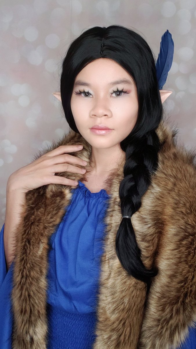 squidlyuwu's tweet photo. #31daysofcosplay 
.
Day 30: Vex'ahlia 
.
I've been wanting to costest Vex'ahlia for a while now and Halloween was the perfect excuse. I'm pretty happy with the result!
.
Wig: @ArdaWigs
.
#criticalrolecosplay #vexcosplay #vexahliacosplay @CriticalRole
@LauraBaileyVO https://t.co/bSohhYihLw