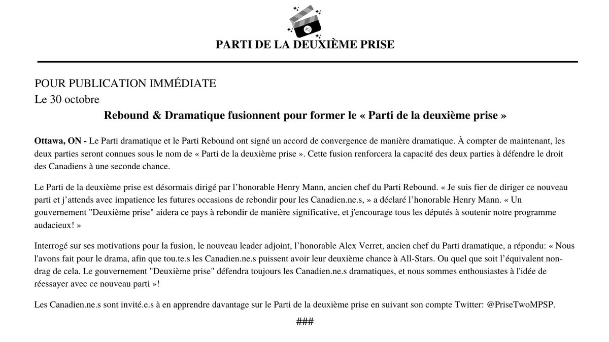Parti Dramatique | Drama Party tweet media