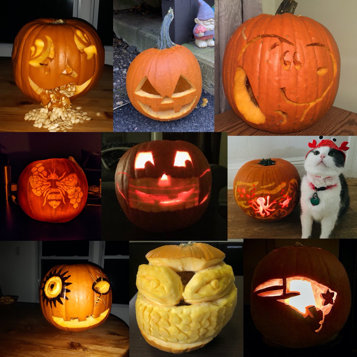 Princeton Chemistry (@princetonchem) on Twitter photo A little display of seasonal talent from <a href="/PrincetonChem/">Princeton Chemistry</a> and its cavalcade of carvers! Happy Halloween, all you ghosties. A little display of seasonal talent from <a href="/PrincetonChem/">Princeton Chemistry</a> and its cavalcade of carvers! Happy Halloween, all you ghosties.