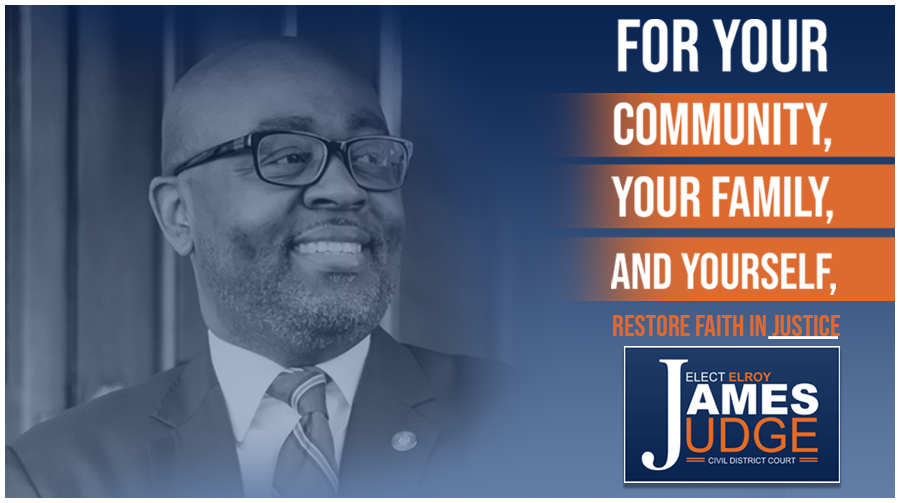 ElectElroyJames's tweet photo. Tomorrow is the day! You have the opportunity to make an important impact on your country and your city. We can heal so much of what divides us. When we believe in the systems that surround us, we feel safe &amp; at home. Vote #80, Elroy James, to restore faith in justice. https://t.co/RucZq7c5XP