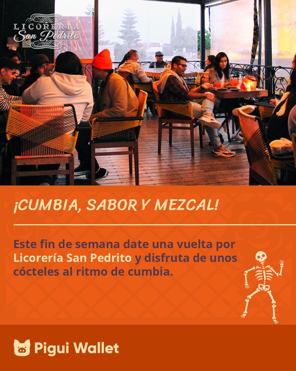 PiguiWalletMX's tweet photo. Visita tu sucursal favorita de #LicoreríaSanPedrito y recibe el 10% de tu cuenta en #PiguiPoints. 🙌 https://t.co/RbVORg4XUU