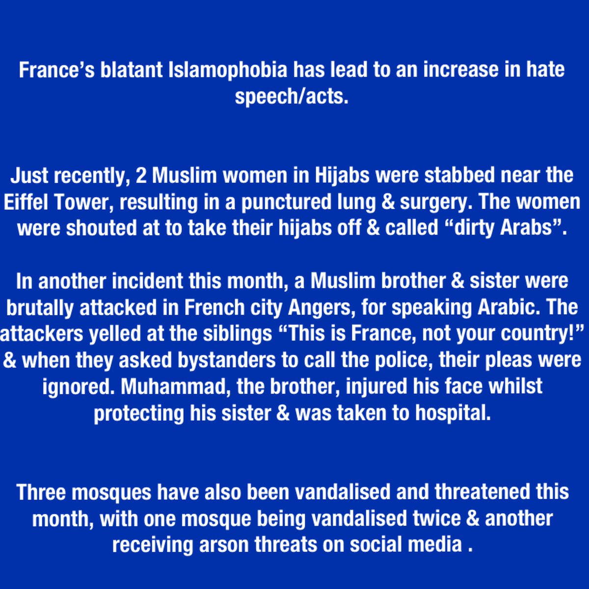 Why there’s tension between France & Muslims right now (pt 2):