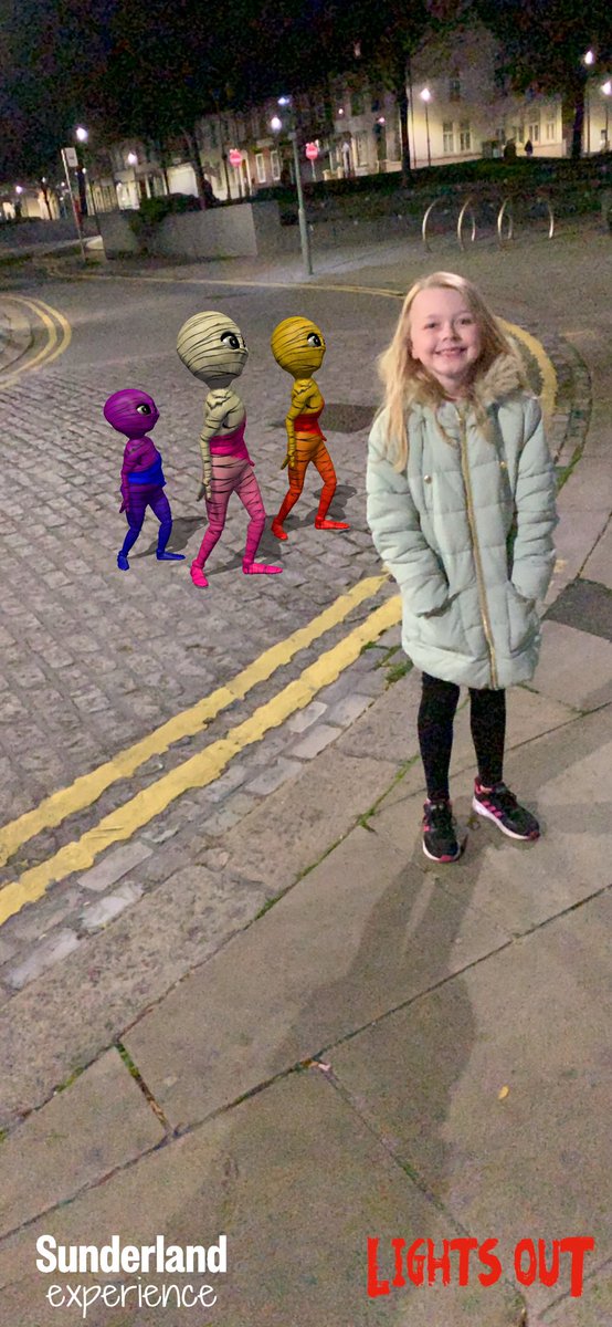 Sambo_28's tweet photo. Olivia had fun hunting for monsters tonight @stannesrcp https://t.co/iHeFaXx8Tm