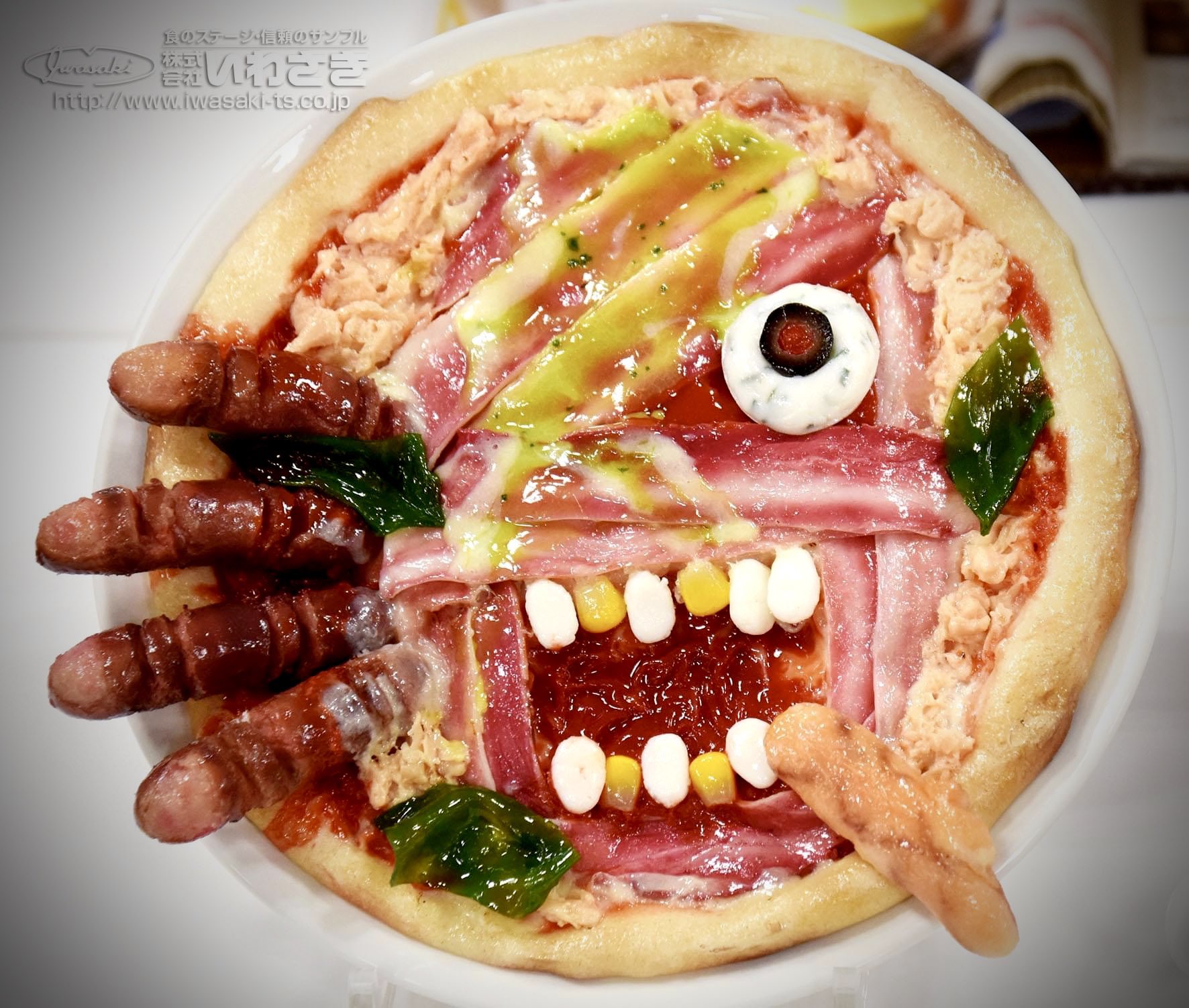 株式会社いわさき 食品サンプル 衝撃のホラーピザ 食品サンプル 株式会社いわさき ハロウィン Helloween ハロウィン ピザ Replicafoods T Co Lq7ocs4sx6 Twitter