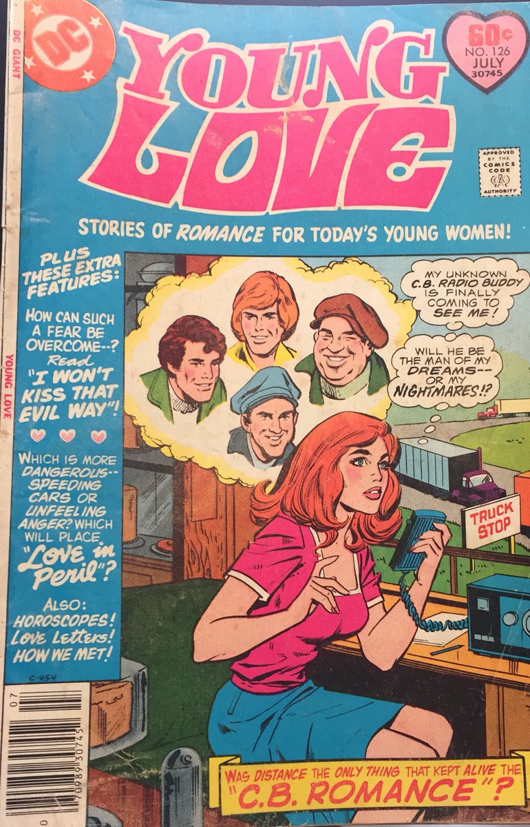 This is Young Love #126, cover-dated July, 1977. It was the final new “traditional” romance comic published in America.