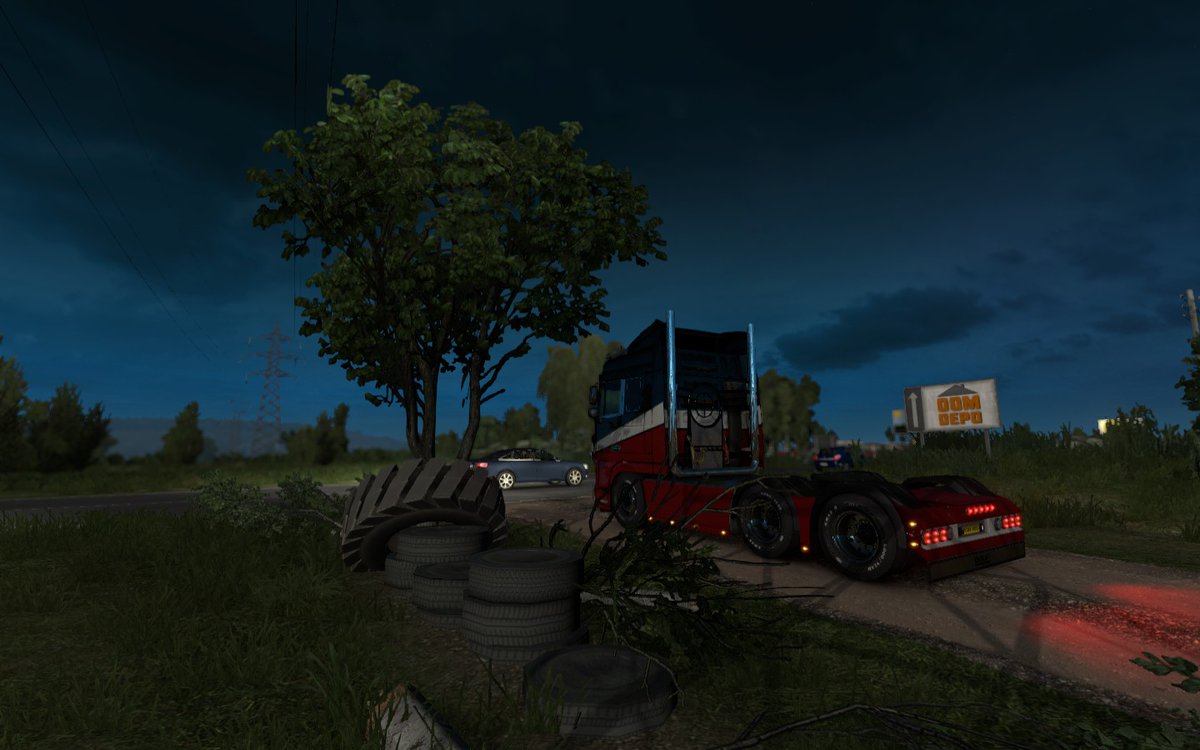 HumoCelia's tweet photo. No trailer #ETS2 #VirtualDriving #Trucking #GamePhotography @SCSsoftware https://t.co/MMqj1FtKRP