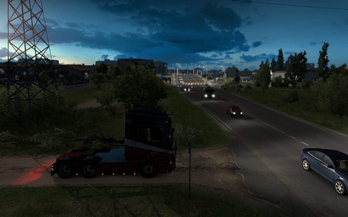 HumoCelia's tweet photo. No trailer #ETS2 #VirtualDriving #Trucking #GamePhotography @SCSsoftware https://t.co/MMqj1FtKRP