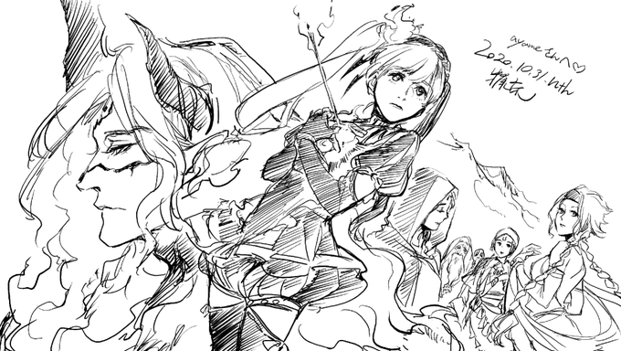 【#糠床エアスケブ】「イベリアで描きやすい子」ありがとうございましたー!!!! 