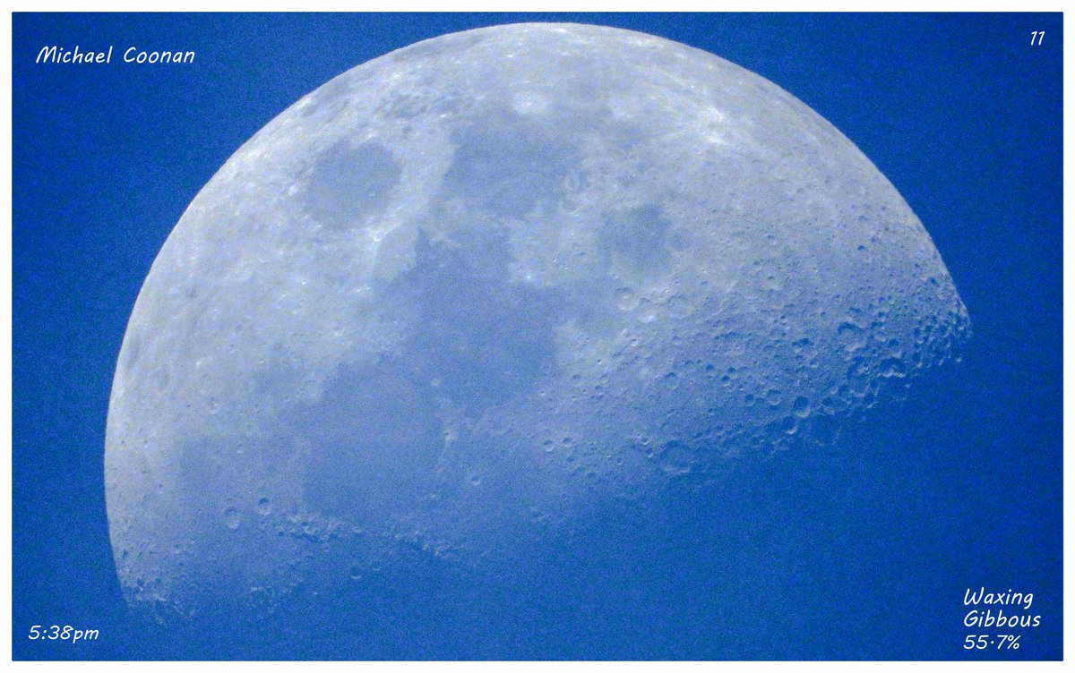 Sunday Evening October 24th Waxing Gibbous Moon 57.7% in Wodonga Australia #StormHour #moon #luna #moonshot #Moon_awards #astrophotography #astronomy @CherScheff @KayMcCaffery1 @PicPublic @PicPoet #500pxrtg @ThePhotoHour @BonfirePictures @500pxrtg https://t.co/AGrt10OvdQ
