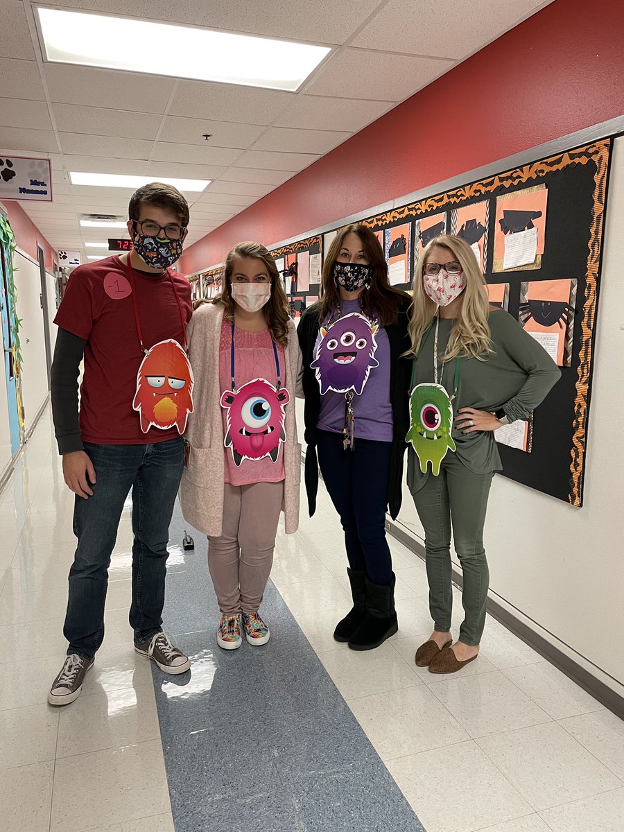 We spend a big chunk of our day on <a href="/ClassDojo/">ClassDojo</a> in the 1st Grade. We just had to become these little monsters for our character parade🤩 <a href="/LakeviewBobcats/">Lakeview Elementary - Official Page</a>