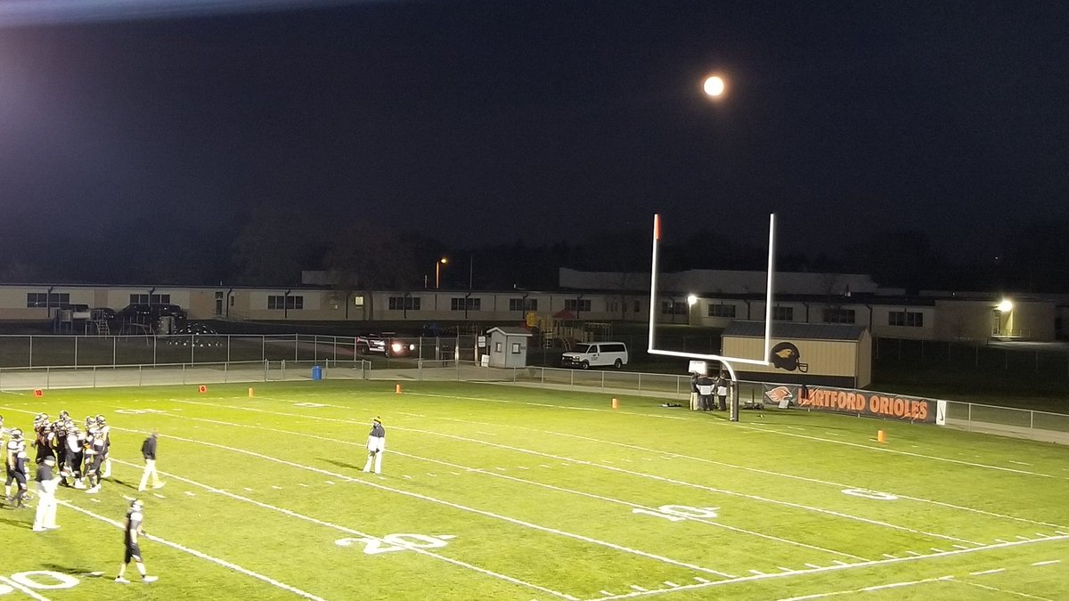 WTKM_Radio's tweet photo. Anyone ready for a little political talk diversion?? Greg Zajac is prepping for a great night of prep sports tonight in Hartford.  Orioles welcome the West Bend Suns.  Live at WTKM 104.9 fm.  Under the moon at Gib Mahr!! https://t.co/aYa75VFqyC