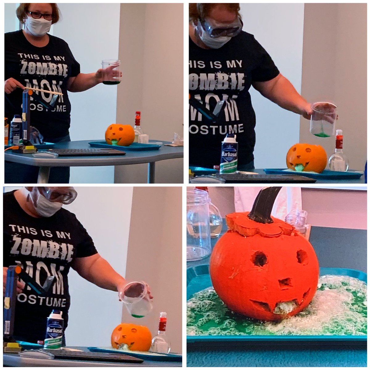 EC and Developmental had so much fun watching Mrs. Larry demonstrate what happens if we eat too much Halloween candy! Isn’t science the best!? <a href="/larrys_class/">Tiffany Larry</a> <a href="/MsShannonKoonce/">Shannon Koonce</a> <a href="/FoxKISD/">Fox Elementary</a>