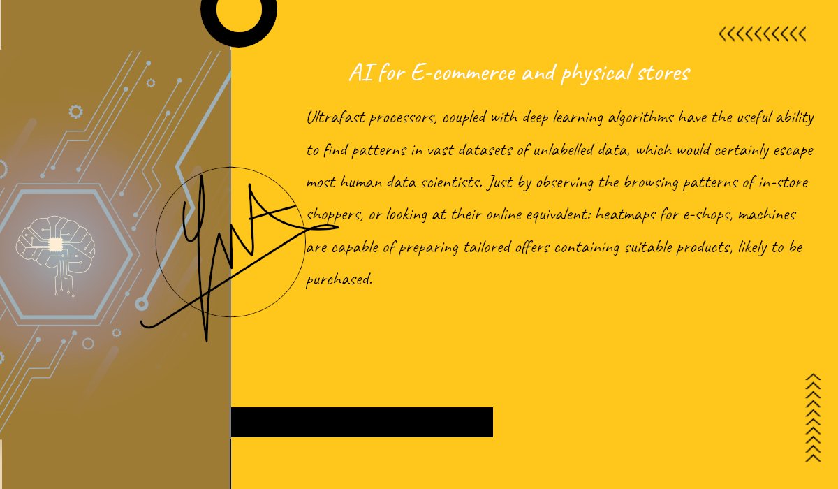 AMAnalytic's tweet image. Artificial intelligence (AI) for E-commerce and physical commerce
#NLp #Natural_language_processing #AI #ArtificialIntelligence #MachineLearning #business #startup #marketing #digitalmarketing