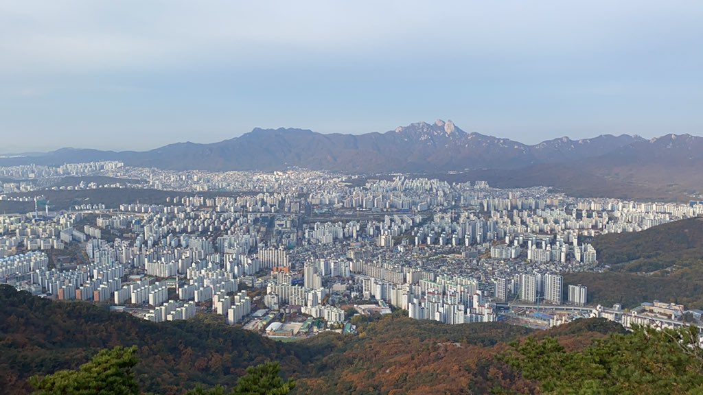 불암산 정상